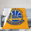 Golden State Warriors Blankets - Sherpa Blanket for Couch - Soft golden state warriors blankets sherpa blanket for couch soft ver 34