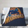 Golden State Warriors Blankets - Sherpa Blanket for Couch - Warm (Throw Size) golden state warriors blankets sherpa blanket for couch warm throw size ver 31