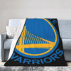Golden State Warriors Blankets - Sherpa Blanket for Gift - Soft (Multiple Sizes) golden state warriors blankets sherpa blanket for gift soft multiple sizes ver 32