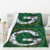 Green Bay Packers Blanket - Fleece Blanket for Bed - Cozy green bay packers blanket fleece blanket for bed cozy ver 47
