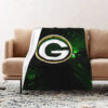 Green Bay Packers Blanket - Fleece Blanket for Bed - Soft (Queen Size) green bay packers blanket fleece blanket for bed soft queen size ver 1
