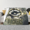 Green Bay Packers Blanket - Fleece Blanket for Bed - Soft (Queen Size) green bay packers blanket fleece blanket for bed soft queen size ver 32