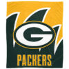 Green Bay Packers Blanket - Fleece Blanket for Bed - Soft (Throw Size) green bay packers blanket fleece blanket for bed soft throw size ver 43