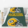 Green Bay Packers Blanket - Fleece Blanket for Bed - Warm (Queen Size) green bay packers blanket fleece blanket for bed warm queen size ver 13