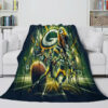 Green Bay Packers Blanket - Fleece Blanket for Couch - Warm (Multiple Sizes) green bay packers blanket fleece blanket for couch warm multiple sizes ver 63