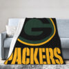 Green Bay Packers Blanket - Sherpa Blanket for Bed - Lightweight green bay packers blanket sherpa blanket for bed lightweight ver 2