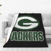 Green Bay Packers Blanket - Sherpa Blanket for Bed - Warm green bay packers blanket sherpa blanket for bed warm ver 96