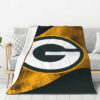 Green Bay Packers Blanket - Sherpa Blanket for Couch - Soft (Queen Size) green bay packers blanket sherpa blanket for couch soft queen size ver 115