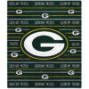 Green Bay Packers Blanket - Sherpa Blanket for Gift - Lightweight (Throw Size) green bay packers blanket sherpa blanket for gift lightweight throw size ver 46