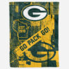 Green Bay Packers Blankets - Fleece Blanket for Bed - Lightweight (Throw Size) green bay packers blankets fleece blanket for bed lightweight throw size ver 87