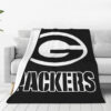 Green Bay Packers Blankets - Sherpa Blanket for Gift - Cozy (Queen Size) green bay packers blankets sherpa blanket for gift cozy queen size ver 94