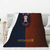 Houston Astros Blanket - Fleece Blanket for Couch - Warm (Multiple Sizes) houston astros blanket fleece blanket for couch warm multiple sizes ver 61