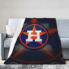 Houston Astros Blanket - Sherpa Blanket for Gift - Lightweight (Queen Size) houston astros blanket sherpa blanket for gift lightweight queen size ver 72