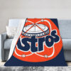 Houston Astros Blankets - Sherpa Blanket for Couch - Soft (Queen Size) houston astros blankets sherpa blanket for couch soft queen size ver 34