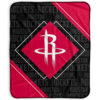 Houston Rockets Blanket - Sherpa Blanket for Couch - Warm (Throw Size) houston rockets blanket sherpa blanket for couch warm throw size ver 24