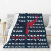 Houston Texans Blanket - Fleece Blanket for Couch - Lightweight (Multiple Sizes) houston texans blanket fleece blanket for couch lightweight multiple sizes ver 56
