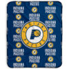 Indiana Pacers Blankets - Fleece Blanket for Bed - Warm (Throw Size) indiana pacers blankets fleece blanket for bed warm throw size ver 20