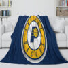 Indiana Pacers Blankets - Sherpa Blanket for Sofa - Lightweight (Multiple Sizes) indiana pacers blankets sherpa blanket for sofa lightweight multiple sizes ver 9