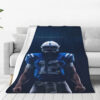 Indianapolis Colts Blanket - Fleece Blanket for Couch - Cozy (Queen Size) indianapolis colts blanket fleece blanket for couch cozy queen size ver 37