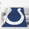 Indianapolis Colts Blanket - Fleece Blanket for Couch - Warm (Throw Size) indianapolis colts blanket fleece blanket for couch warm throw size ver 80