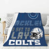 Indianapolis Colts Blanket - Sherpa Blanket for Bed - Soft (Multiple Sizes) indianapolis colts blanket sherpa blanket for bed soft multiple sizes ver 62