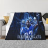Indianapolis Colts Blankets - Fleece Blanket for Bed - Cozy (Queen Size) indianapolis colts blankets fleece blanket for bed cozy queen size ver 66