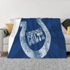 Indianapolis Colts Blankets - Sherpa Blanket for Gift - Cozy (Throw Size) indianapolis colts blankets sherpa blanket for gift cozy throw size ver 1