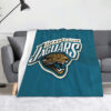Jacksonville Jaguars Blanket - Sherpa Blanket for Couch - Lightweight (Throw Size) jacksonville jaguars blanket sherpa blanket for couch lightweight throw size ver 60