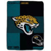 Jacksonville Jaguars Blanket - Sherpa Blanket for Couch - Soft jacksonville jaguars blanket sherpa blanket for couch soft ver 47