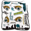 Jacksonville Jaguars Blankets - Fleece Blanket for Couch - Cozy (Throw Size) jacksonville jaguars blankets fleece blanket for couch cozy throw size ver 27