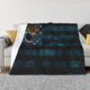 Jacksonville Jaguars Blankets - Fleece Blanket for Couch - Warm (Queen Size) jacksonville jaguars blankets fleece blanket for couch warm queen size ver 67
