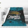 Jacksonville Jaguars Blankets - Sherpa Blanket for Bed - Lightweight (Throw Size) jacksonville jaguars blankets sherpa blanket for bed lightweight throw size ver 43