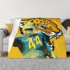 Jacksonville Jaguars Blankets - Sherpa Blanket for Bed - Lightweight jacksonville jaguars blankets sherpa blanket for bed lightweight ver 25