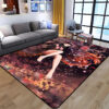 Kamado Nezuko Rug Demon Slayer Carpet Anime Bedroom Rug - Large - Non-slip Backing Area Rugs kamado nezuko rug demon slayer carpet anime bedroom rug large non slip backing area rugs ver 326