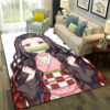 Kamado Nezuko Rug Demon Slayer Carpet Anime Room Rug - Fits Various Room Layouts - Non-slip Backing Area Rug kamado nezuko rug demon slayer carpet anime room rug fits various room layouts non slip backing area rug ver 369