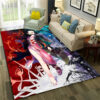 Kamado Nezuko Rug Demon Slayer Rug Anime Bedroom Area Rugs - Small - Soft Flannel Carpet kamado nezuko rug demon slayer rug anime bedroom area rugs small soft flannel carpet ver 330