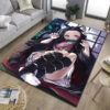Kamado Nezuko Rug Demon Slayer Rug Anime Gaming Room Carpets - Small - Soft Flannel Area Rug kamado nezuko rug demon slayer rug anime gaming room carpets small soft flannel area rug ver 348