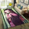 Kamado Nezuko Rug Demon Slayer Rug Anime Gaming Room Rugs - Small - Soft Flannel Area Rug kamado nezuko rug demon slayer rug anime gaming room rugs small soft flannel area rug ver 368