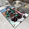 Kamado Tanjiro Rug Demon Slayer Area Rug Anime Bedroom Carpets - Small - Thick 1.2 cm Rugs kamado tanjiro rug demon slayer area rug anime bedroom carpets small thick 1 2 cm rugs ver 414