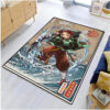 Kamado Tanjiro Rug Demon Slayer Area Rug Anime Room Rug - Large - Non-slip Backing Carpets kamado tanjiro rug demon slayer area rug anime room rug large non slip backing carpets ver 442
