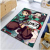 Kamado Tanjiro Rug Demon Slayer Area Rugs Anime Gaming Room Area Rugs - Large - Durable Rug kamado tanjiro rug demon slayer area rugs anime gaming room area rugs large durable rug ver 411