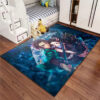 Kamado Tanjiro Rug Demon Slayer Area Rugs Anime Gaming Room Area Rugs - Small - Soft Flannel Carpet kamado tanjiro rug demon slayer area rugs anime gaming room area rugs small soft flannel carpet ver 416