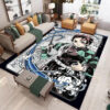 Kamado Tanjiro Rug Demon Slayer Area Rugs Anime Gaming Room Carpet - Small - Durable Carpets kamado tanjiro rug demon slayer area rugs anime gaming room carpet small durable carpets ver 438