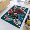 Kamado Tanjiro Rug Demon Slayer Carpet Anime Gaming Room Area Rugs - Large - Durable Area Rugs kamado tanjiro rug demon slayer carpet anime gaming room area rugs large durable area rugs ver 406