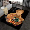 Kamado Tanjiro Rug Demon Slayer Carpet Anime Gaming Room Rugs - Large - Comfortable Underfoot Carpets kamado tanjiro rug demon slayer carpet anime gaming room rugs large comfortable underfoot carpets ver 448