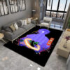 Kamado Tanjiro Rug Demon Slayer Carpet Anime Room Carpets - Fits Various Room Layouts - Comfortable Underfoot Rugs kamado tanjiro rug demon slayer carpet anime room carpets fits various room layouts comfortable underfoot rugs ver 412