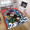 Kamado Tanjiro Rug Demon Slayer Carpets Anime Bedroom Rugs - Multiple Sizes - Non-slip Backing Rugs kamado tanjiro rug demon slayer carpets anime bedroom rugs multiple sizes non slip backing rugs ver 441