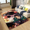 Kamado Tanjiro Rug Demon Slayer Carpets Anime Room Carpet - Large - Durable Rug kamado tanjiro rug demon slayer carpets anime room carpet large durable rug ver 373