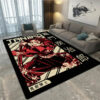Kamado Tanjiro Rug Demon Slayer Rugs Anime Bedroom Area Rug - Large - Soft Flannel Carpets kamado tanjiro rug demon slayer rugs anime bedroom area rug large soft flannel carpets ver 392