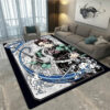 Kamado Tanjiro Rug Demon Slayer Rugs Anime Gaming Room Carpets - Small - Durable Carpet kamado tanjiro rug demon slayer rugs anime gaming room carpets small durable carpet ver 418